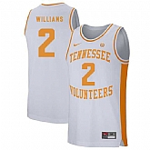 Tennessee Volunteers 2 Grant Williams White College Basketball Jersey Dzhi,baseball caps,new era cap wholesale,wholesale hats